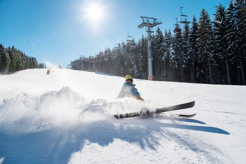 Skiunfall mit Kreuzbandruptur