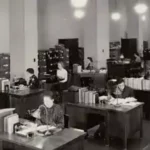 Historisches Foto des US-amerikanischen Nationalarchives